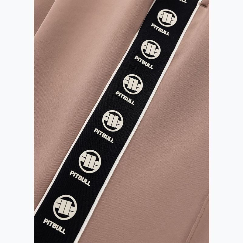 Spodnie damskie Pitbull Verona Wide Leg chocolate mousse 9