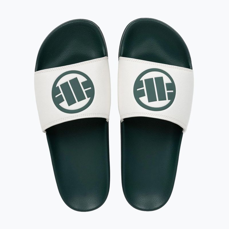 Klapki męskie Pitbull Logo bottle green 11