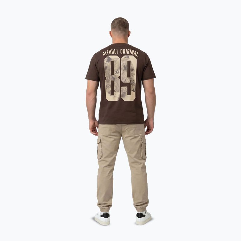 Koszulka męska Pitbull Eighty Nine Dog dark chocolate 4