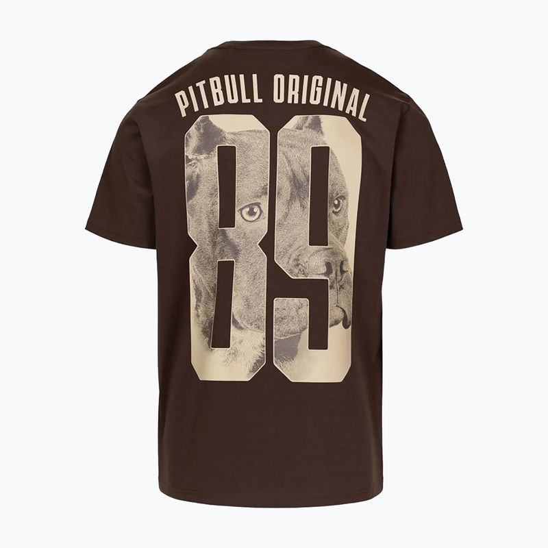 Koszulka męska Pitbull Eighty Nine Dog dark chocolate 6