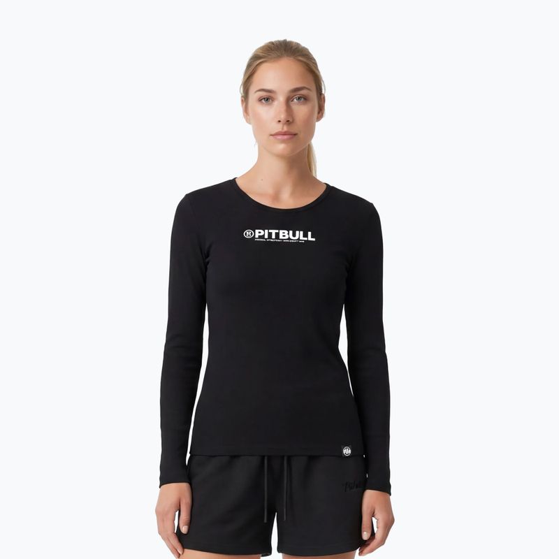 Longsleeve damski Pitbull R Slim Fit black