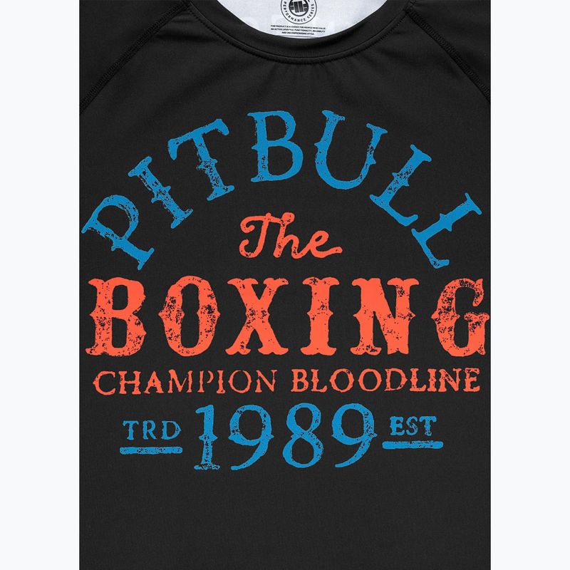 Rashguard longsleeve męski Pitbull Champion Bloodline Rashguard black 7