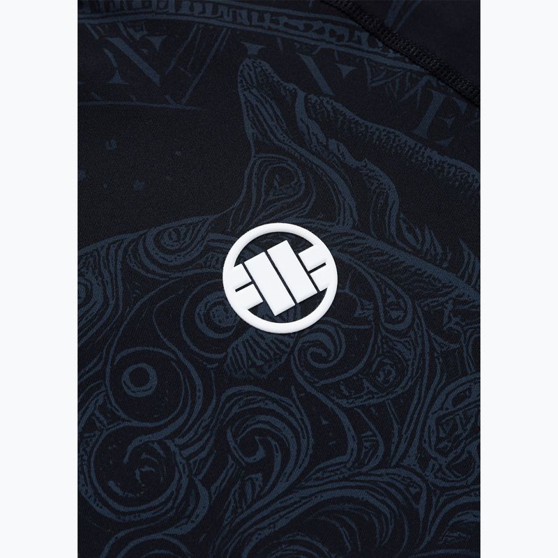 Rashguard longsleeve męski Pitbull World Rashguard black 8