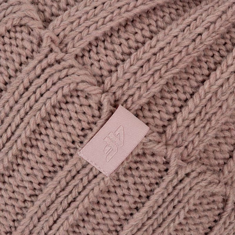 Czapka zimowa damska 4F CAD016 light pink 3