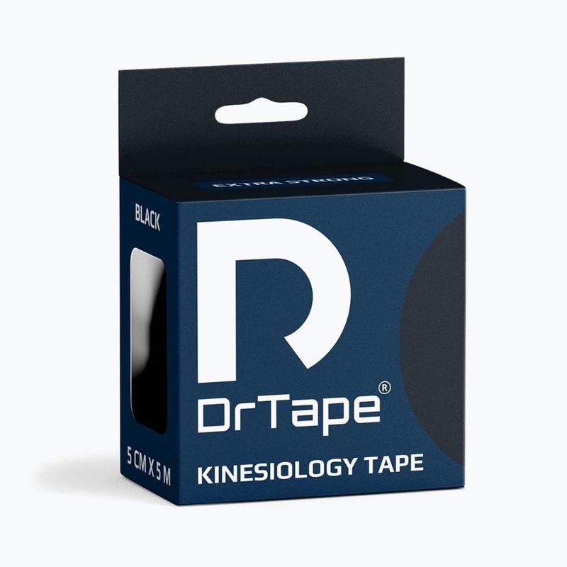 Taśma do kinesiotapingu DrTape Kinesiology Tape czarny 4