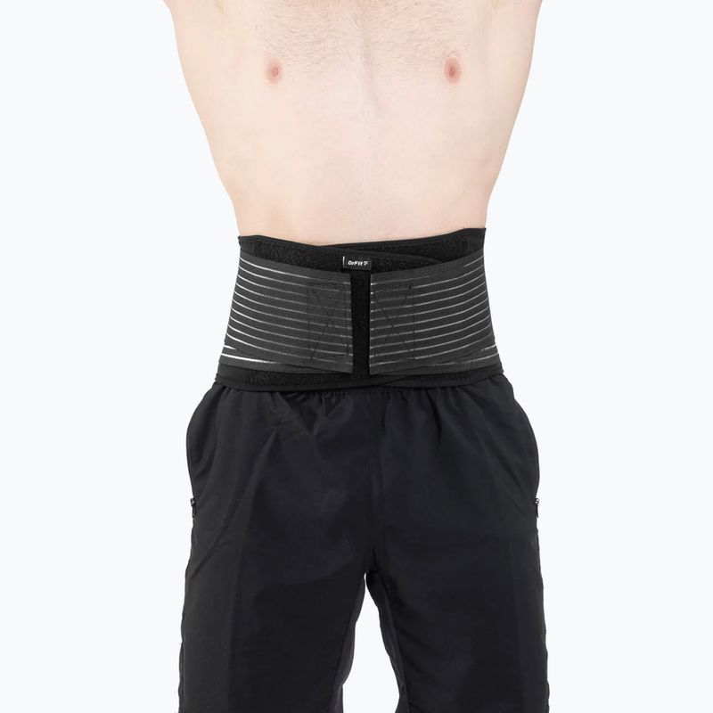 Stabilizator lędźwiowo-krzyżowy DrFit czarny