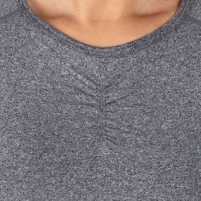 Top treningowy damski MITARE Push Up Max Crop Top K084 ciemnoszary 4
