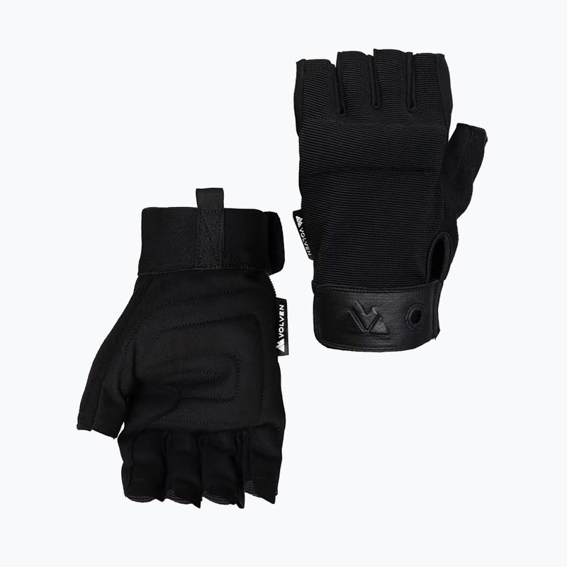 Rękawiczki wspinaczkowe Volven Ferrata Half Finger black 2