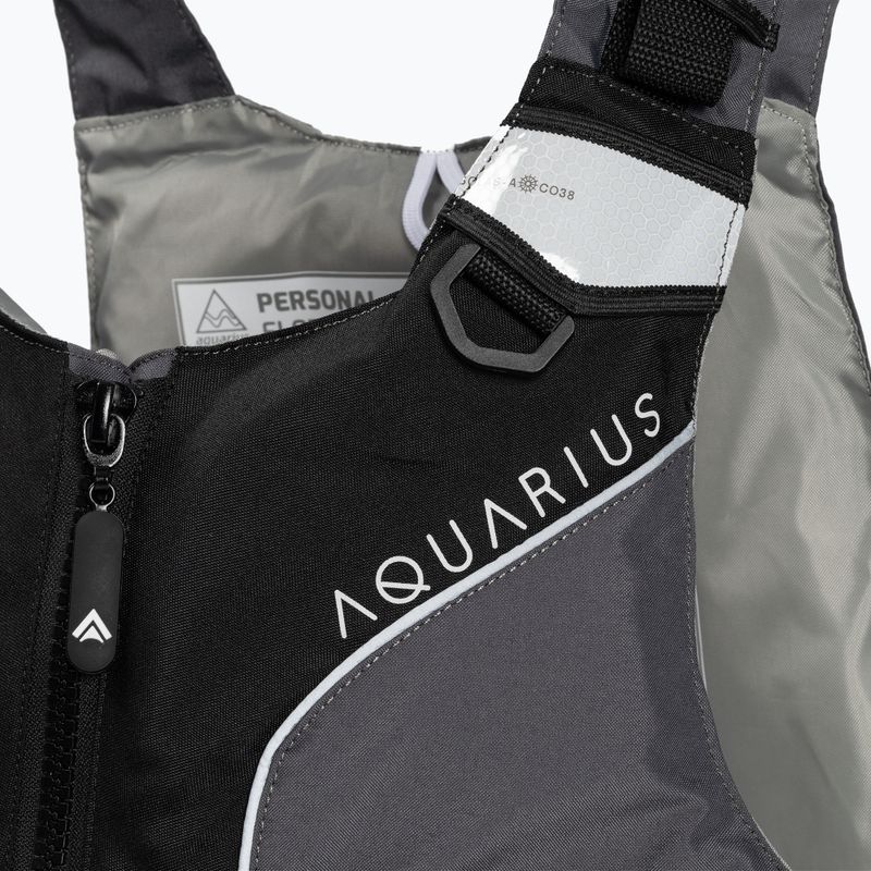 Kamizelka asekuracyjna Aquarius MQ Pro szara 4
