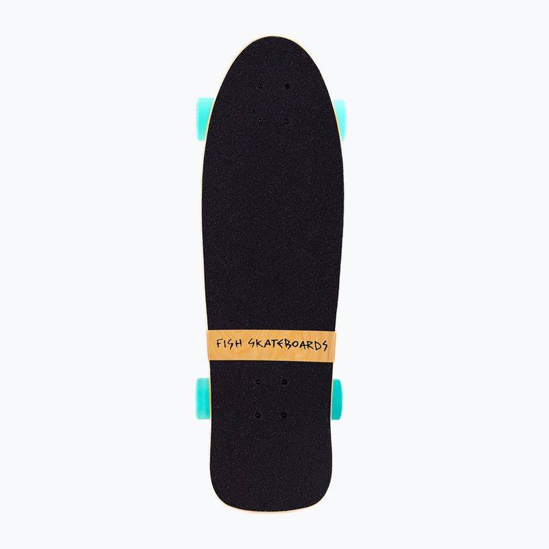 Deskorolka surfskate Fish Skateboards Surfskate Palm Beach 9.37" 3