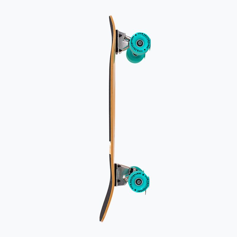 Deskorolka surfskate Fish Skateboards Surfskate Palm Beach 9.37" 4