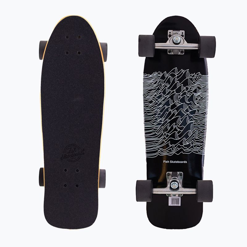 Deskorolka surfskate Fish Skateboards Surfkate Ours 9.37"