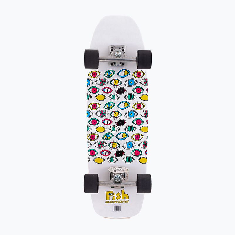 Deskorolka surfskate Fish Skateboards Surfskate Eyes 9.37" 2