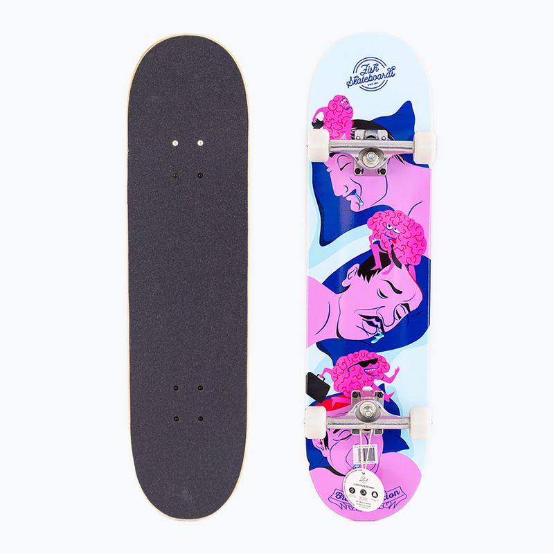 Deskorolka klasyczna Fish Skateboards Pro Brain Vacation 8.0"