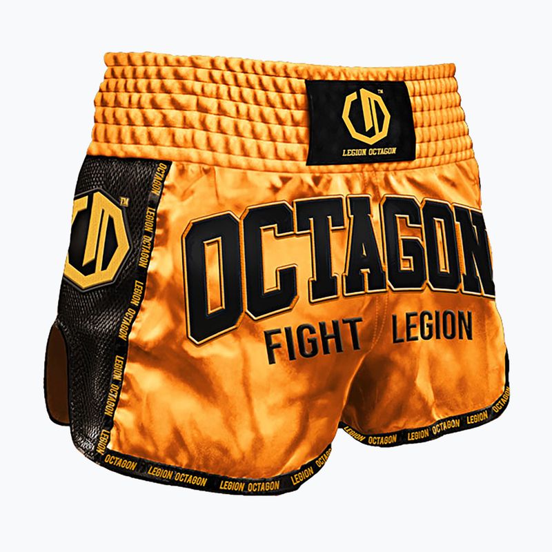 Spodenki treningowe Octagon Kickboxing/Muay Thai Legion Fight Legion Premium gold