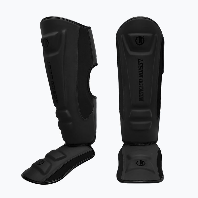 Ochraniacze piszczeli i stóp Octagon Legion Enforcer black