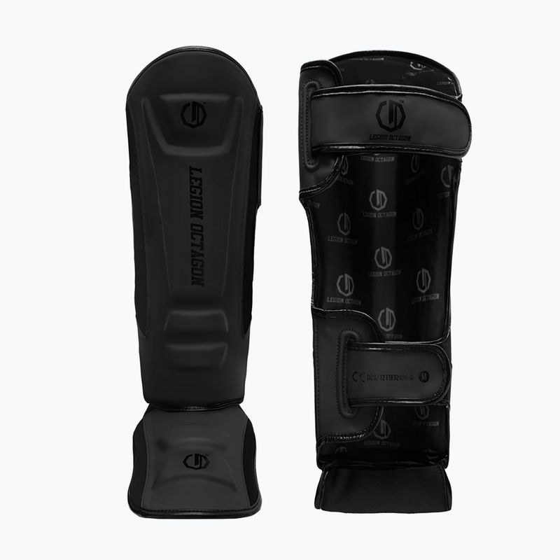 Ochraniacze piszczeli i stóp Octagon Legion Enforcer black 2