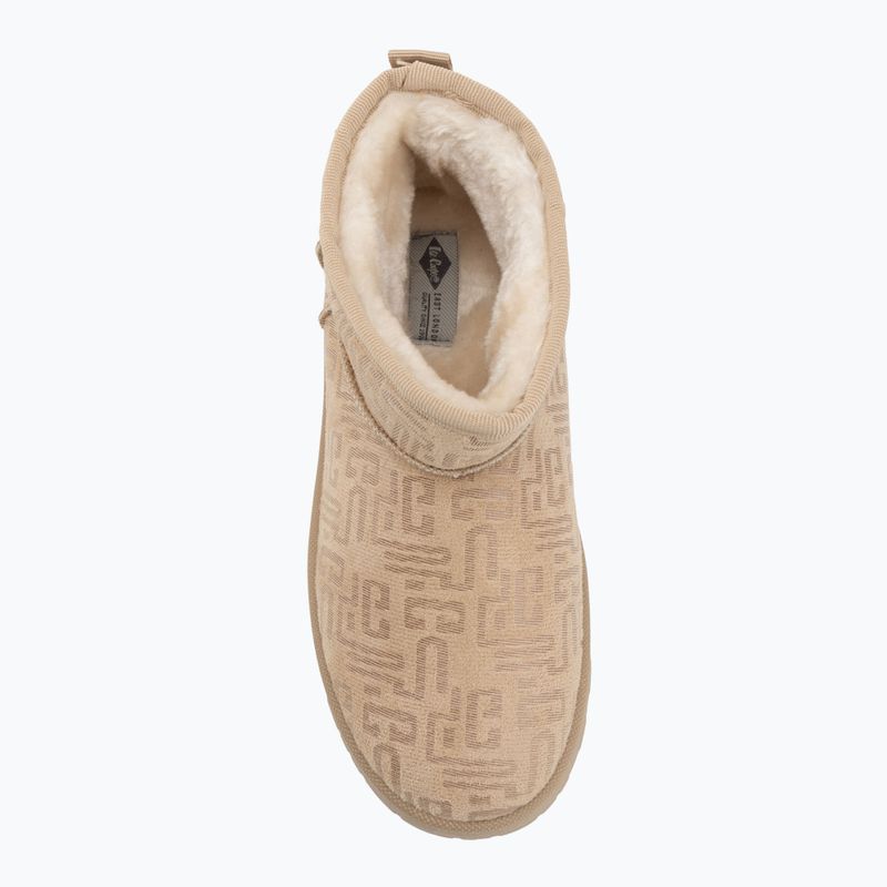 Śniegowce damskie Lee Cooper LCJ-25-32-3651L beige 5