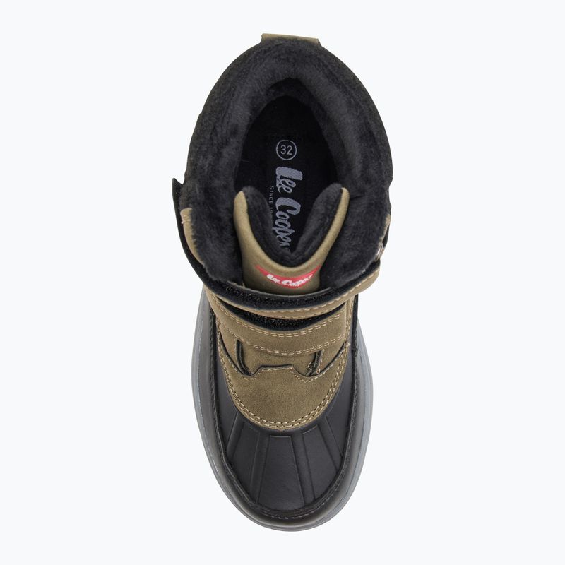 Śniegowce dziecięce Lee Cooper LCJ-23-01-2058K khaki 5