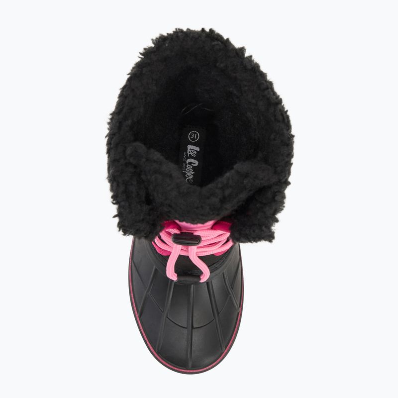 Śniegowce dziecięce Lee Cooper LCJ-24-44-2855K black/fuchsia 5