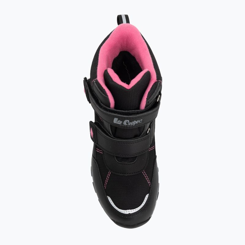 Śniegowce dziecięce Lee Cooper LCJ-25-01-3755K black/fuxia 5