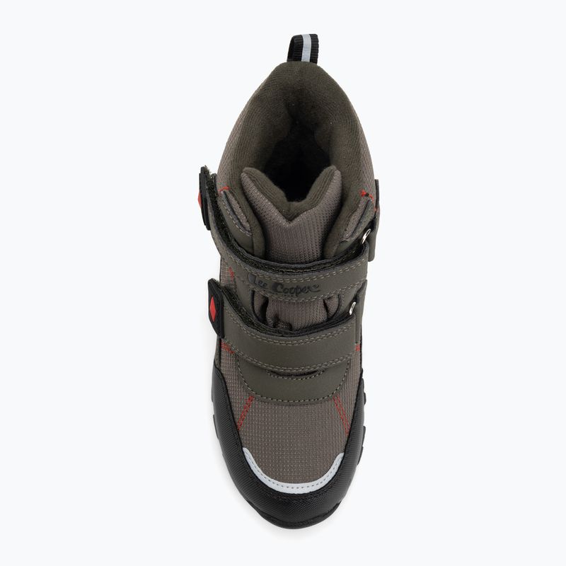 Śniegowce dziecięce Lee Cooper LCJ-25-01-3756K khaki 5