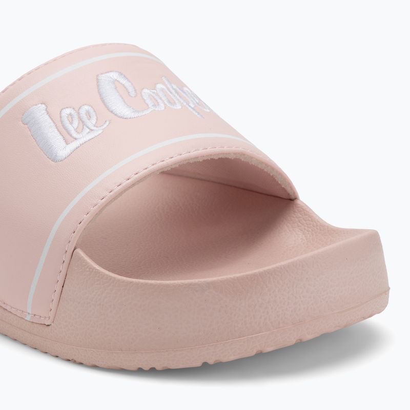 Klapki damskie Lee Cooper LCW-25-42-3532LA lt pink/silver 7