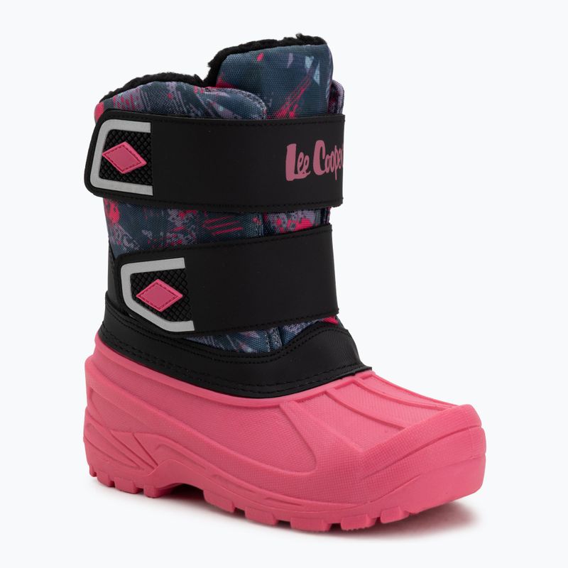 Śniegowce dziecięce Lee Cooper LCJ-25-10-3782K fushia