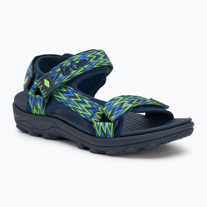 Sandały dziecięce Lee Cooper LCW-25-34-3575K navy/green