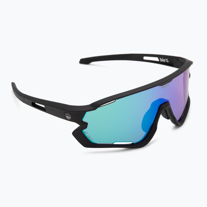 Okulary przeciwsłoneczne Tripout Force black/green axiom