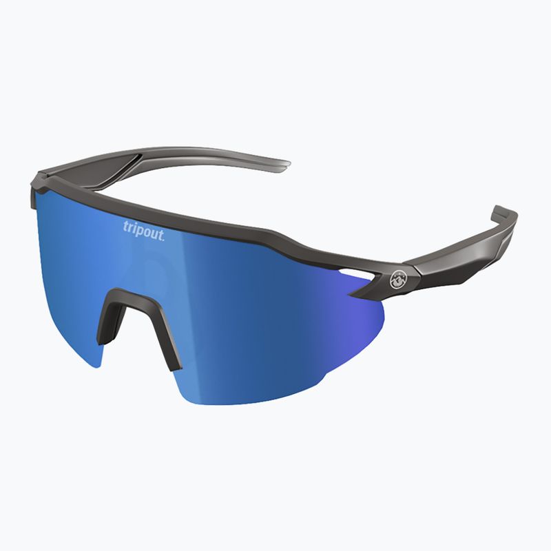 Okulary przeciwsłoneczne Tripout Run black/blue axiom 5