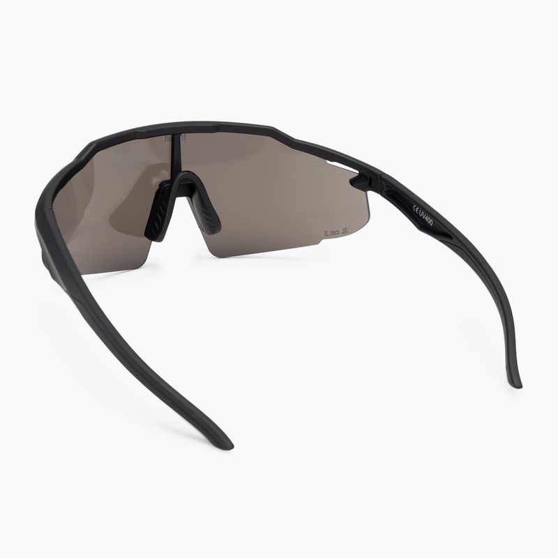 Okulary przeciwsłoneczne Tripout Run black/dark silver axiom 2