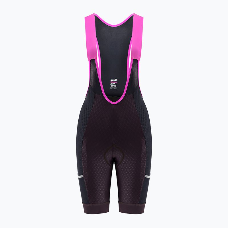 Spodenki rowerowe damskie Quest Cargo Colour W burgundy