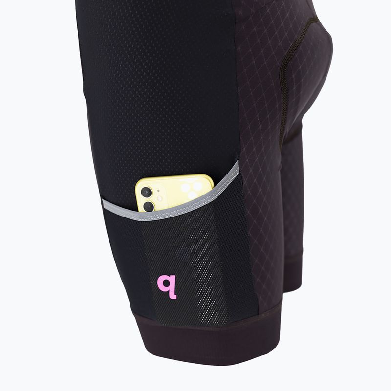 Spodenki rowerowe damskie Quest Cargo Colour W burgundy 3