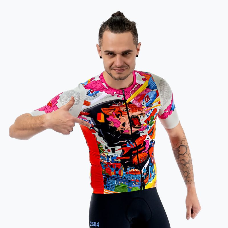 Koszulka rowerowa męska Quest Tiger