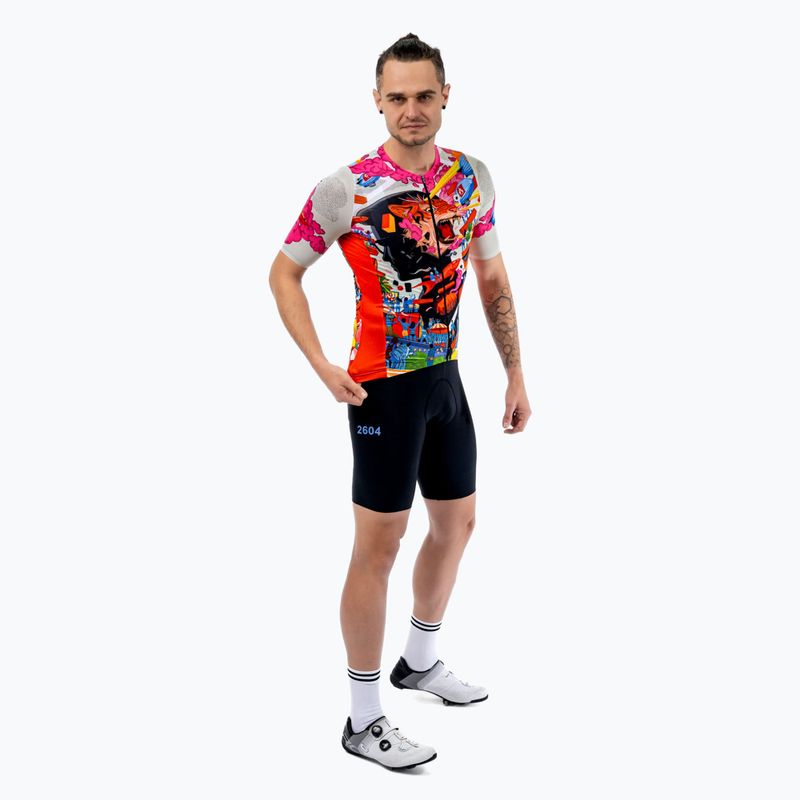 Koszulka rowerowa męska Quest Tiger 4