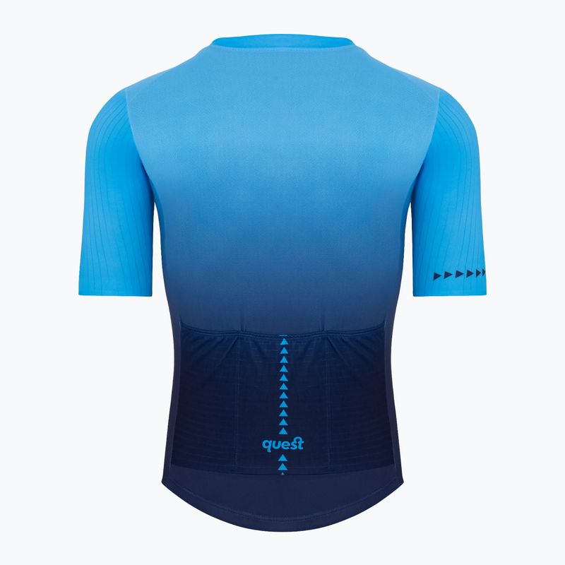 Koszulka rowerowa męska Quest Black Sky 5