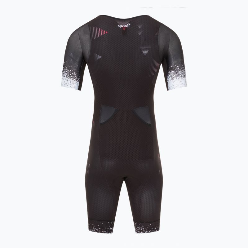 Kombinezon triathlonowy męski Quest AerodynamicX Ultra black 2