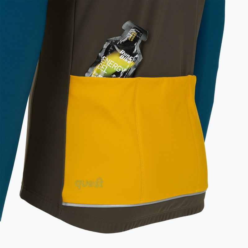Bluza rowerowa męska Quest Navigator green 4