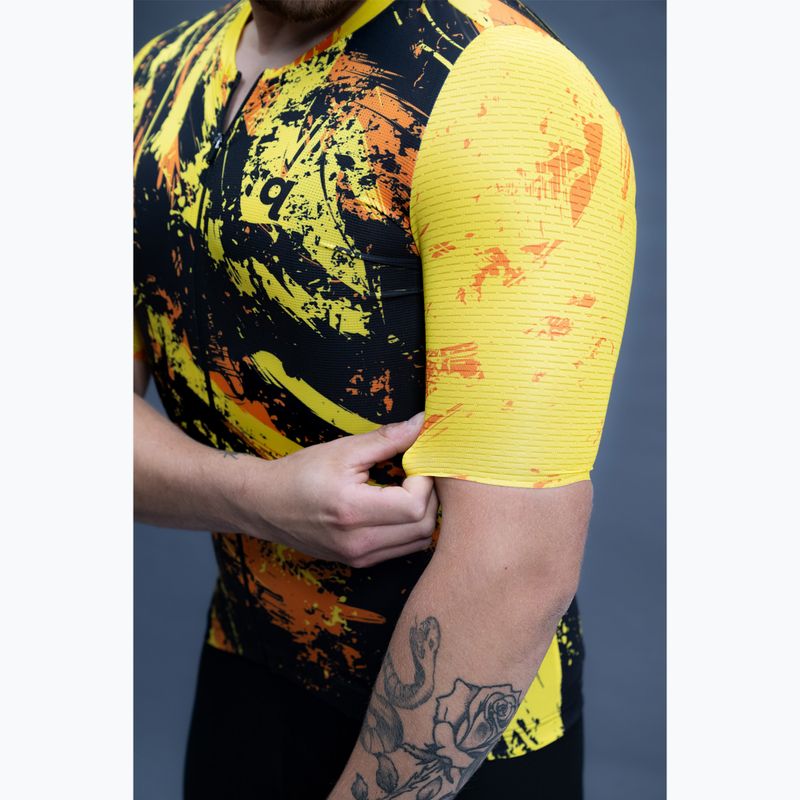 Koszulka rowerowa męska Quest Tiger Dust 8