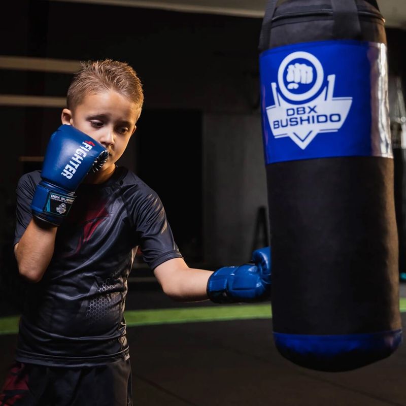 Worek bokserski dziecięcy DBX BUSHIDO Kids 60 cm blue 13