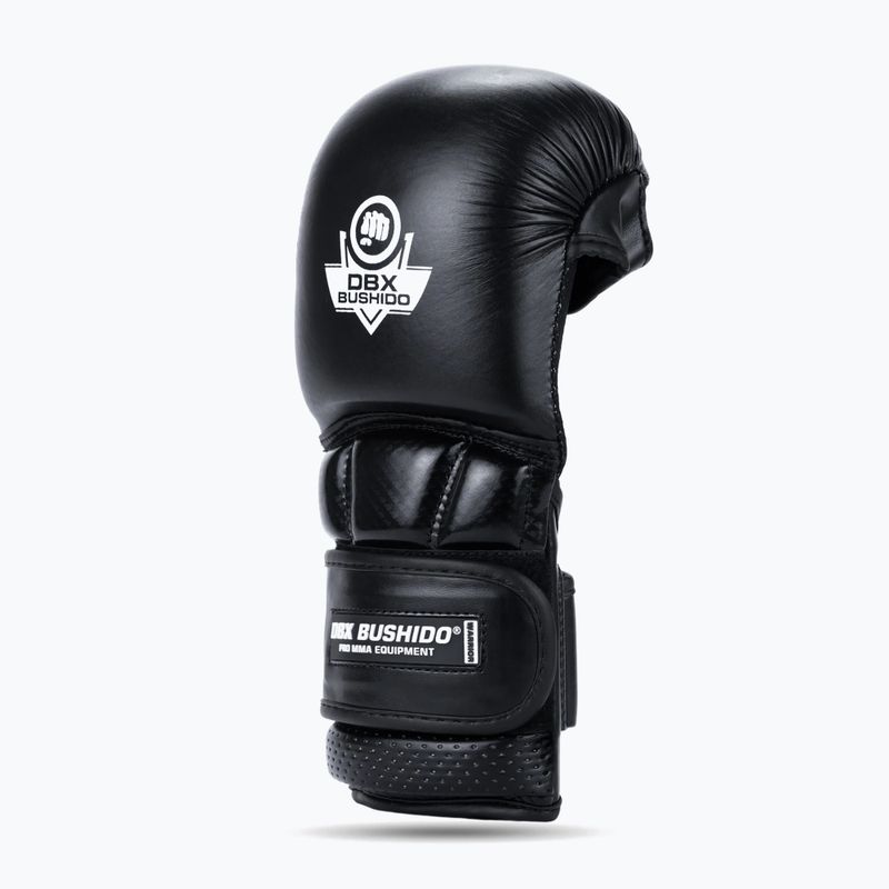 Rękawice grapplingowe DBX BUSHIDO MMA Premium czarny 5