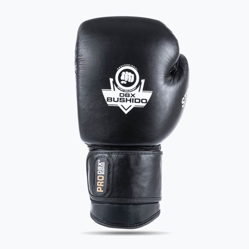 Rękawice bokserskie DBX BUSHIDO "Striker" czarny 4