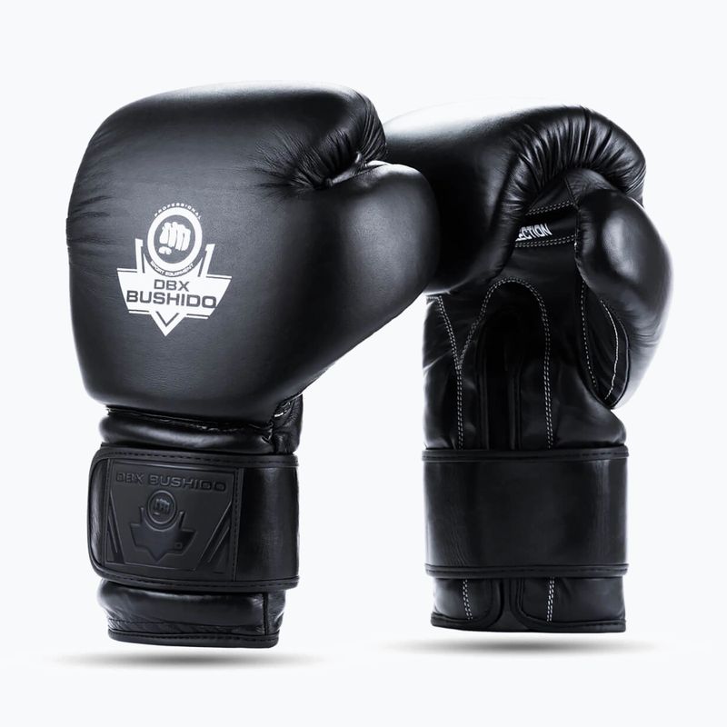 Rękawice bokserskie DBX BUSHIDO "ProFight" czarny 3