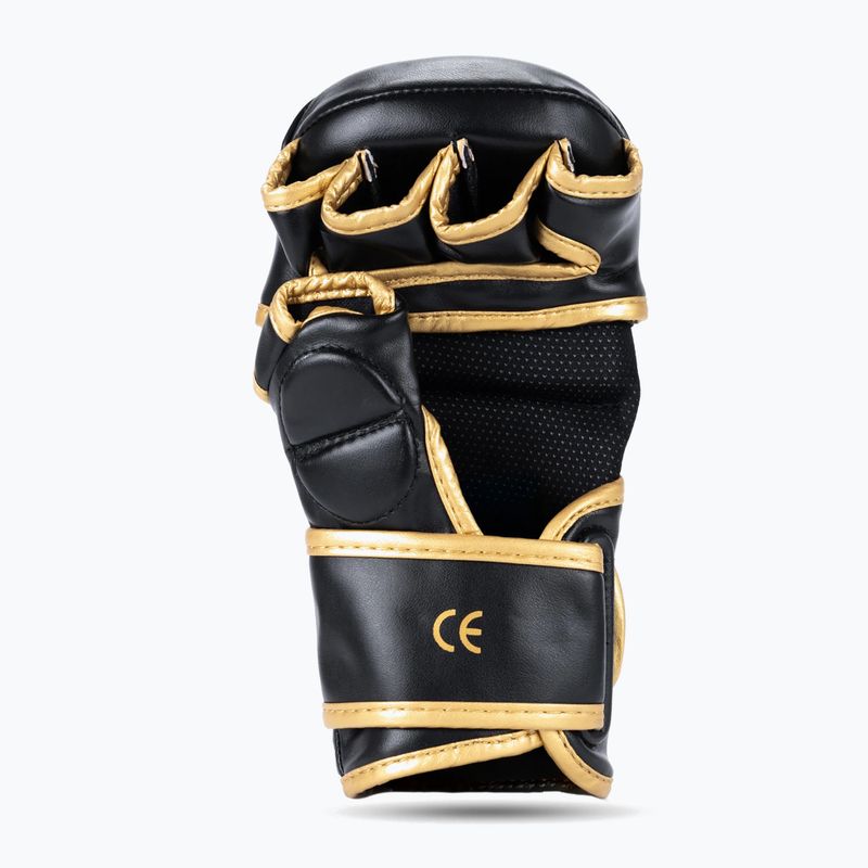Rękawice grapplingowe DBX BUSHIDO Master MMA czarny/złoty 4