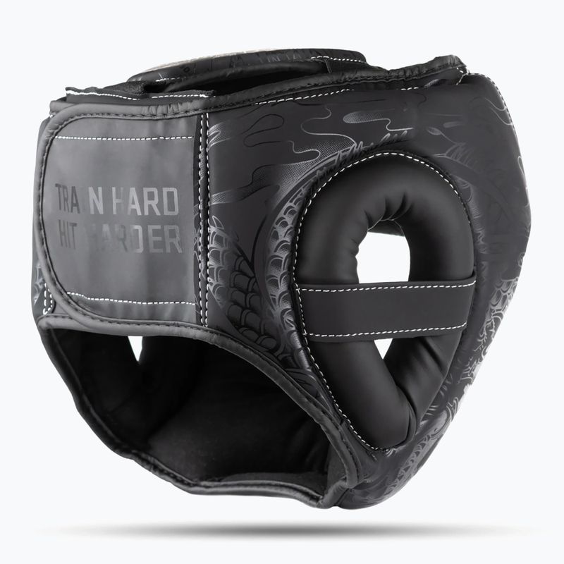 Kask bokserski DBX BUSHIDO Black Dragon black/dragon 2