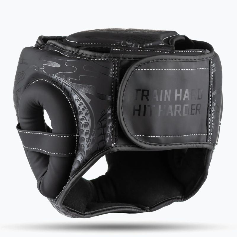 Kask bokserski DBX BUSHIDO Black Dragon black/dragon 3