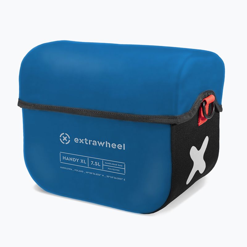 Torba rowerowa na kierownicę Extrawheel Handy XL 7.5 l blue/black 2