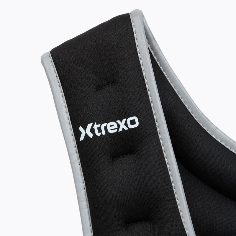 Kamizelka treningowa z obciążeniem XTREXO WV-10 10 kg czarna 4