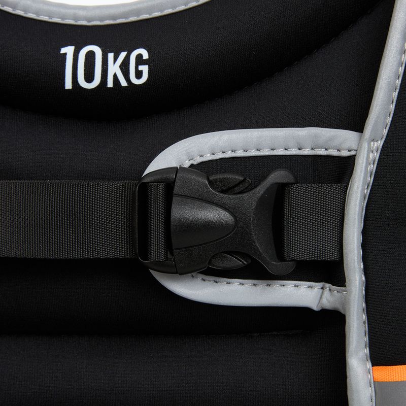 Kamizelka treningowa z obciążeniem XTREXO WV-10 10 kg czarna 5